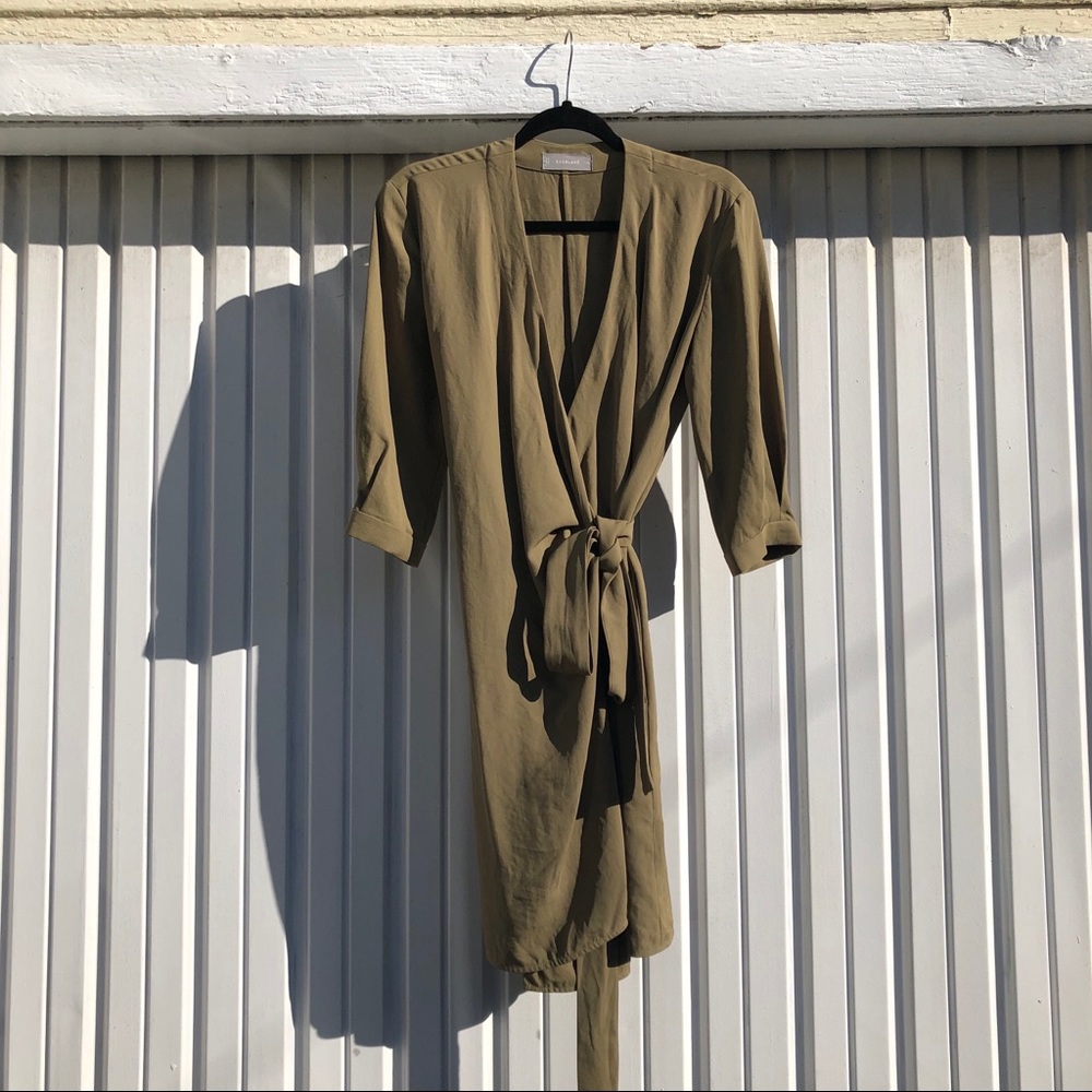 Everlane Olive Mini Dress